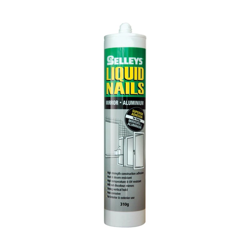 Selleys Liquid Nails Mirror Aluminum Construction Adhesive 310g